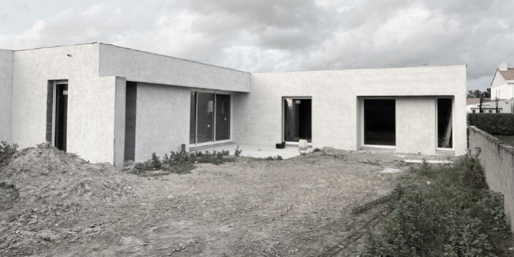 SUIVI CHANTIER CONSTRUCTION MAISON LES SABLES D'OLONNE